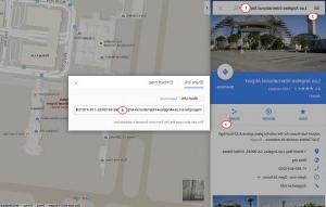 如何改变谷歌地图的位置2.4